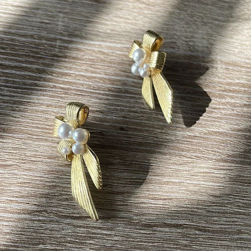 Boho Bow earrings N78 - Picture 5 of 5
